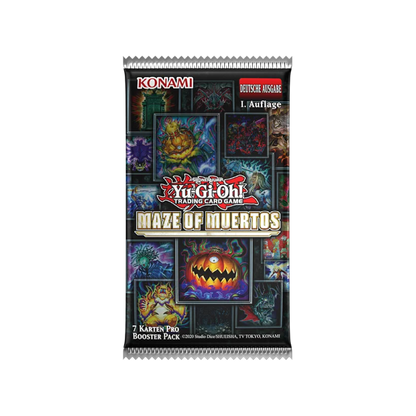 Yu-Gi-Oh! Maze of Muertos Booster (1 Pack) Erste Auflage Deutsch