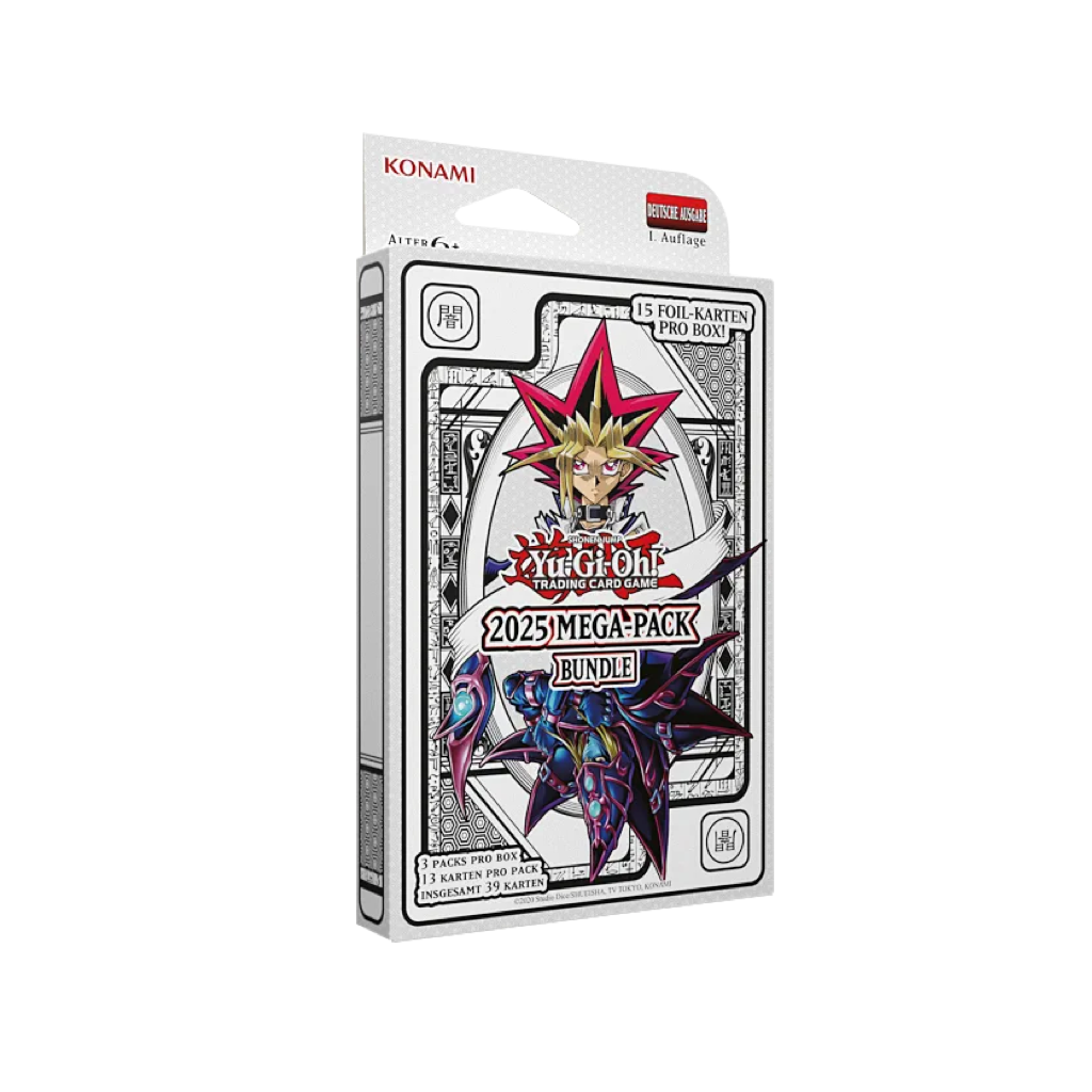 Yu-Gi-Oh! 2025 Mega Pack Tuckbox (3 Packs) Deutsch