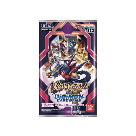 Digimon Card Game - Across Time BT12 Booster Englisch