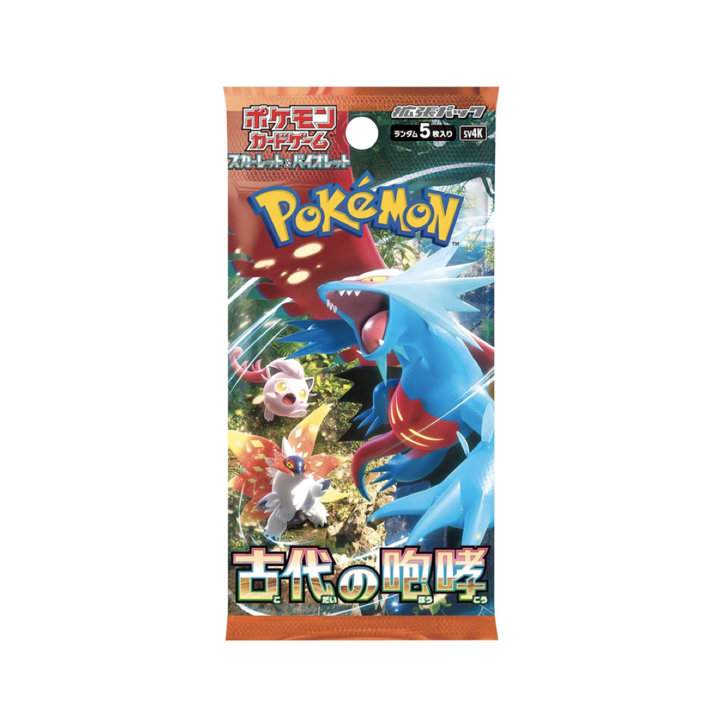 Pokemon Ancient Roar sv4K Booster Japanisch