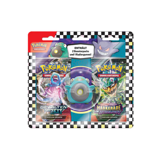 Pokemon Back to School Wampitz Radiergummi Blister Deutsch