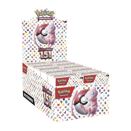 Pokemon Karmesin & Purpur - 151 Booster Bundle Deutsch ab Ende September / Softlaunch