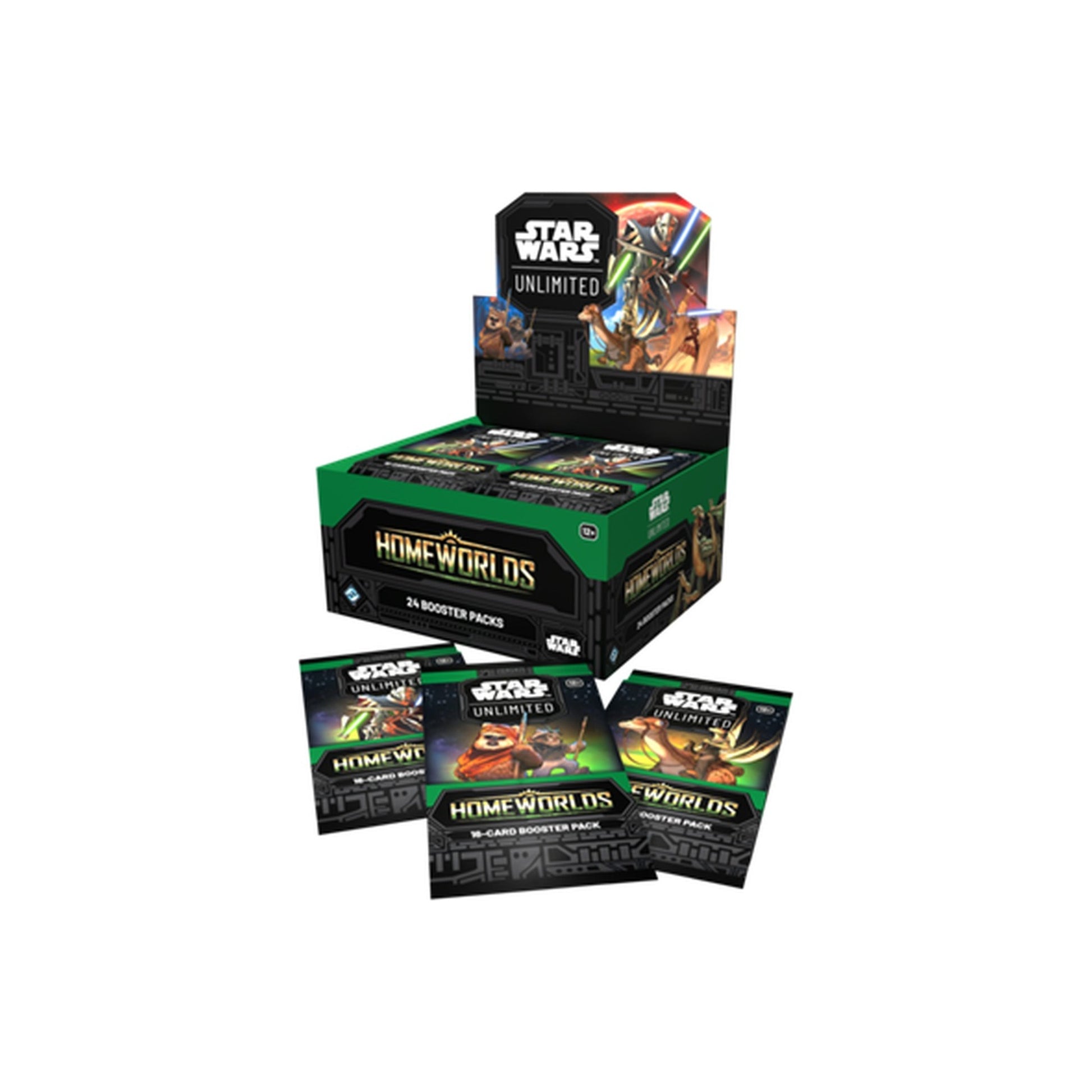 Star Wars: Unlimited - Homeworlds Booster Display (24 Booster) Englisch - ab 09.10.2026