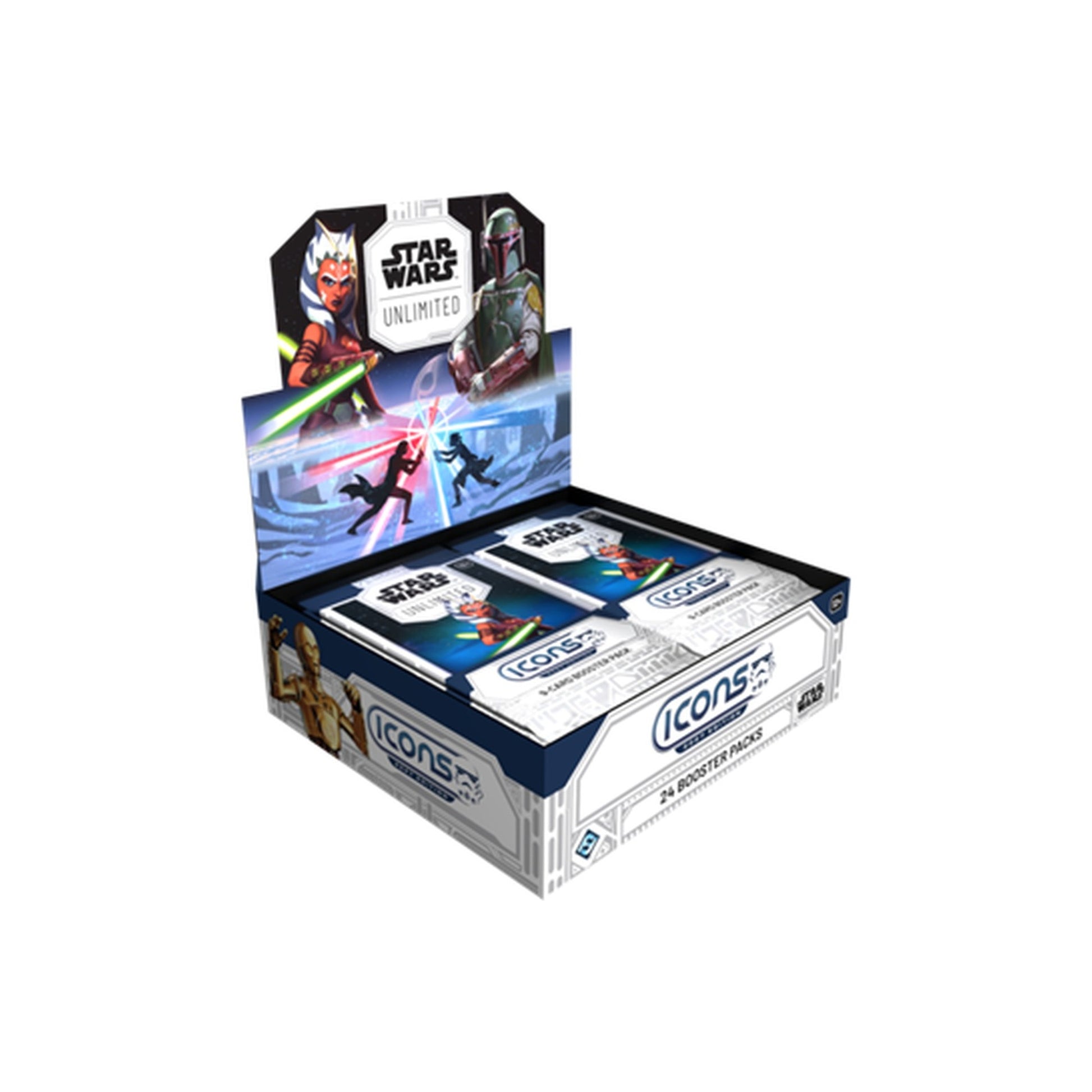 Star Wars: Unlimited - Icons 2027 Booster Display (24 Booster) Deutsch - ab 20.11.2026