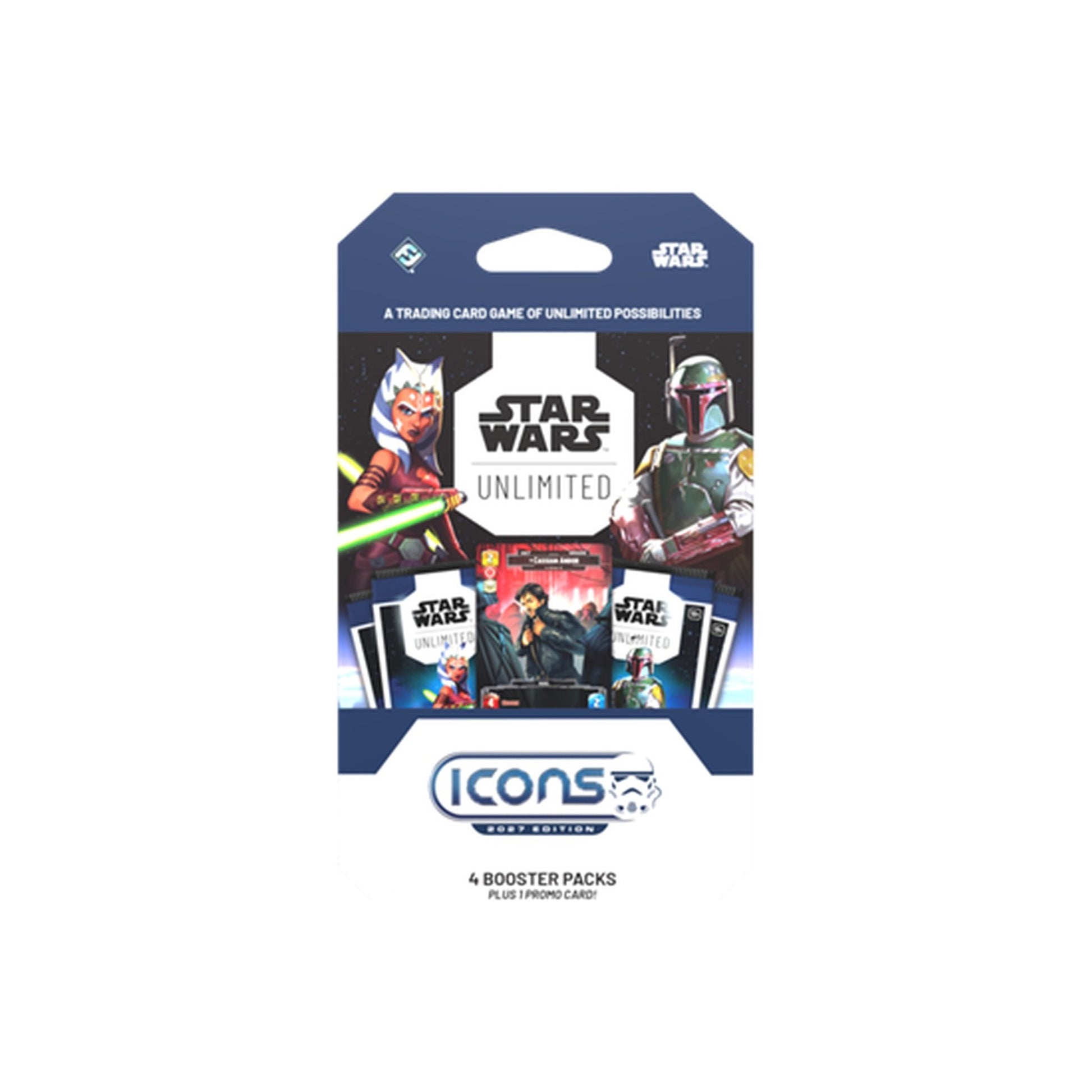 Star Wars: Unlimited - Icons 2027 Edition: Booster 4-Pack Englisch - ab 20.11.2026