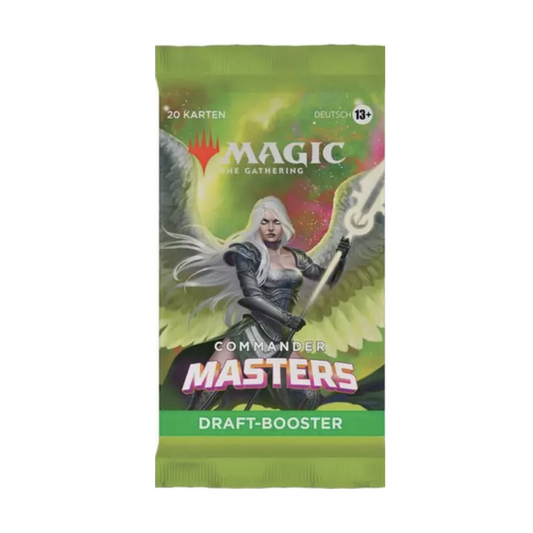 MTG - Magic the Gathering - Commander Masters Draft Booster Deutsch