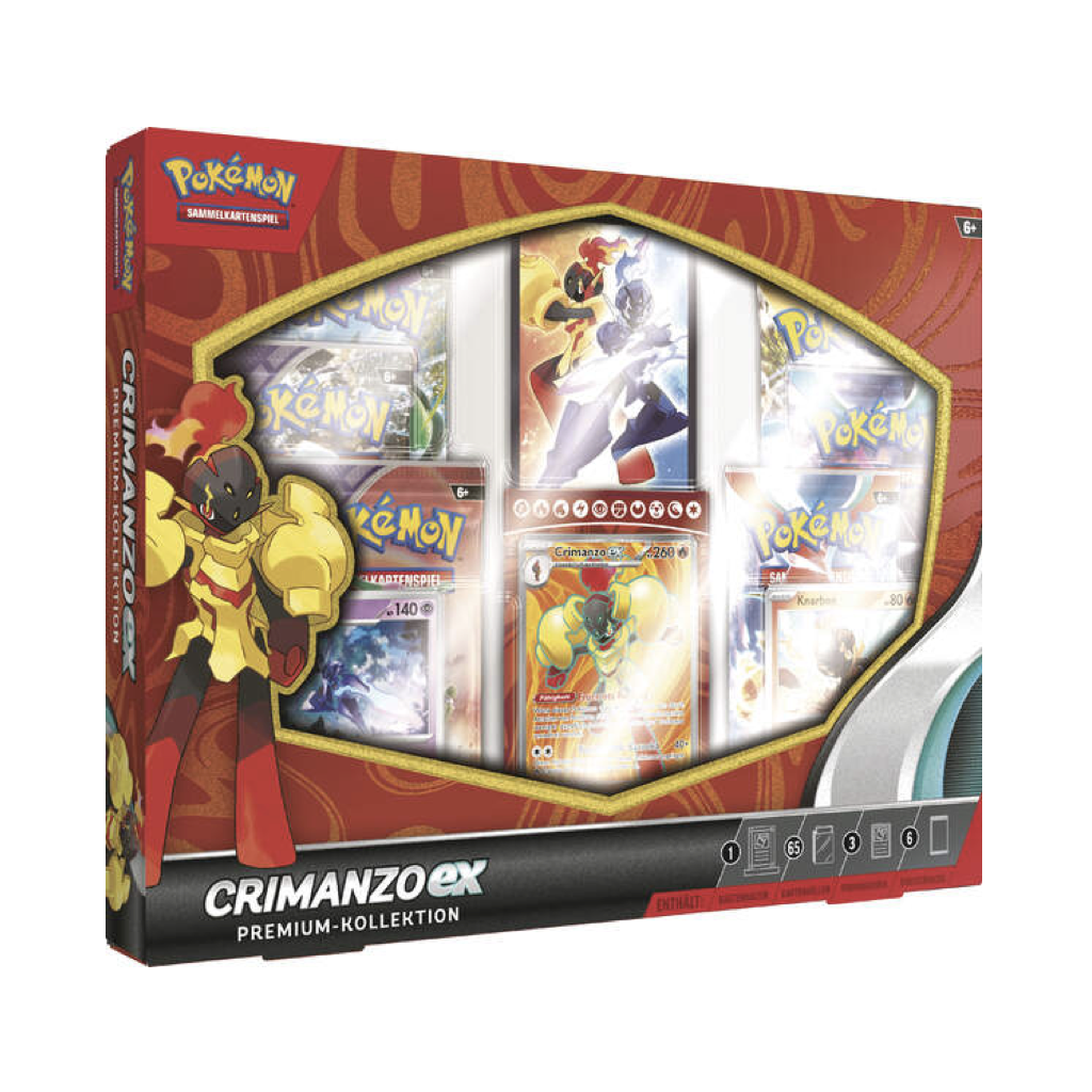 Pokemon Crimanzo ex Premium Kollektion Deutsch ab 19.04.2024