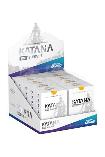 Ultimate Guard Katana Sleeves Standard Size (100 Sleeves) -  Yellow
