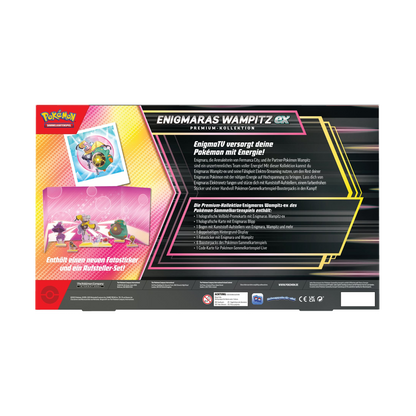 Pokemon Enigmaras Belibolt ex Premium Collection Englisch