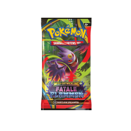Pokemon Mega Entwicklung - Fatale Flammen Booster Deutsch