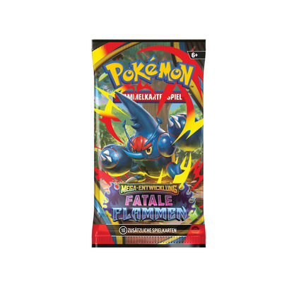 Pokemon Mega Entwicklung - Fatale Flammen Booster Deutsch