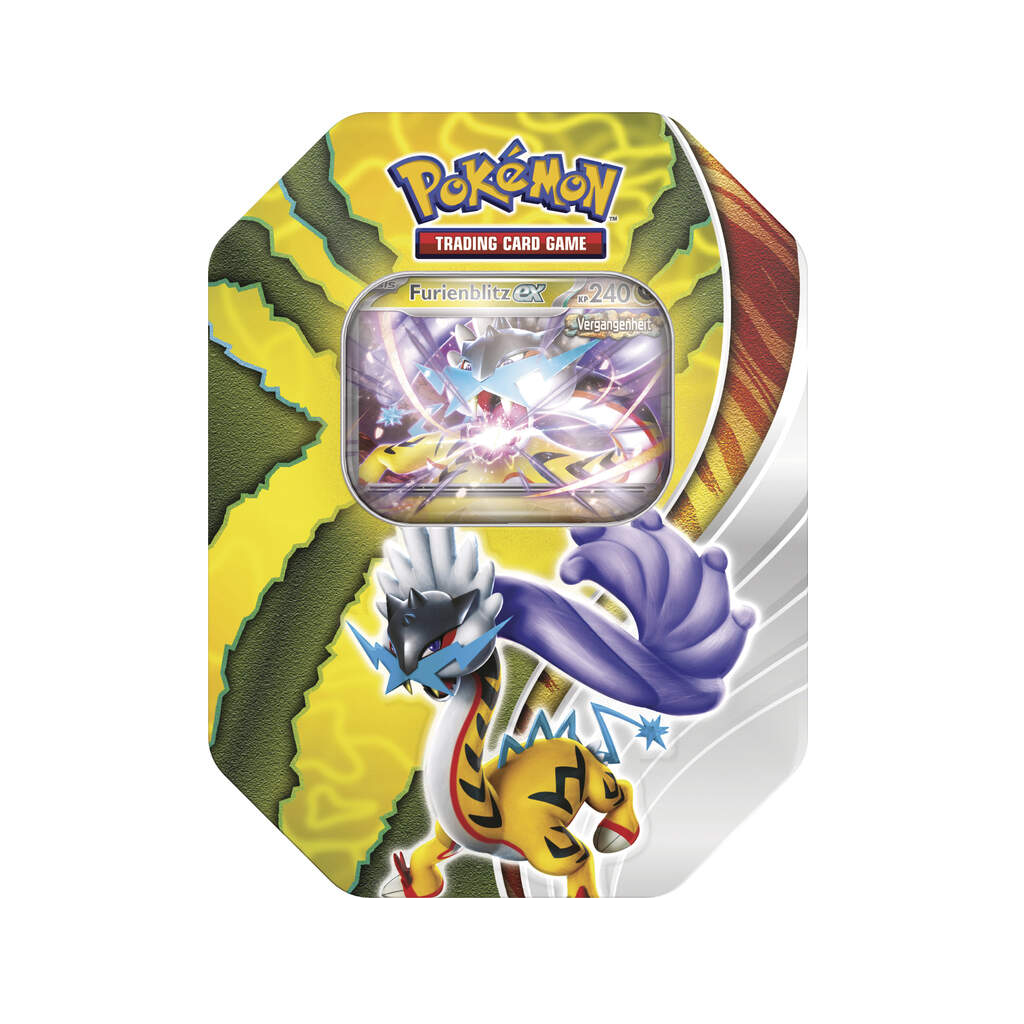 Pokemon Tin 115 Furienblitz ex Deutsch