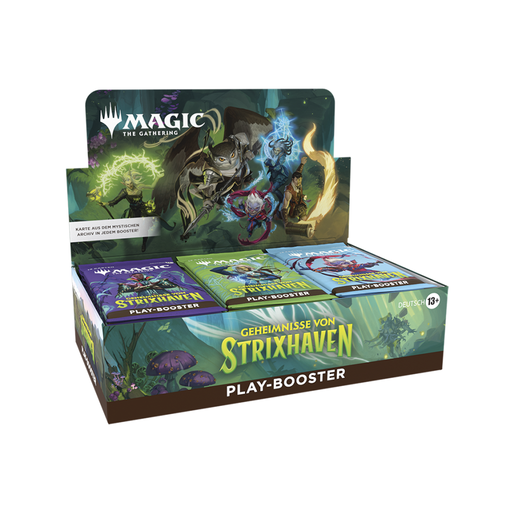 MTG - Magic the Gathering - Geheimnisse von Strixhaven Play Booster Display (30 Packs) Deutsch ab 24.04.2026