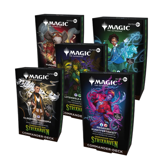 MTG - Magic the Gathering - Geiheimnisse von Strixhaven Commander Deck (5 Varianten) Deutsch ab 24.04.2026