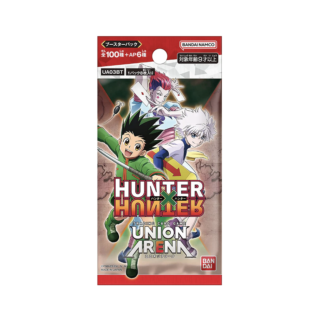 BANDAI Union Arena Hunter × Hunter Booster Japanisch