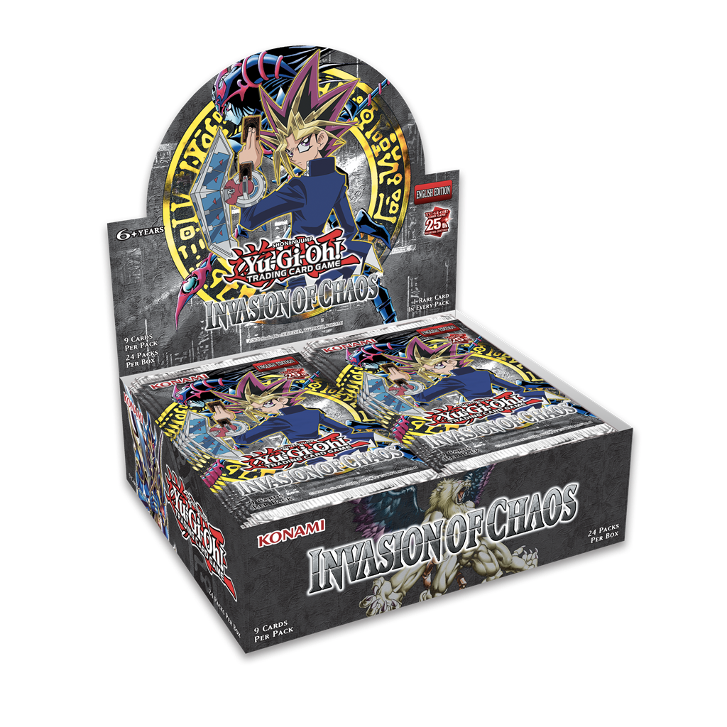 Yu-Gi-Oh! 25TH Anniversary Edition - Invasion of Chaos Display Englisch *B-Ware