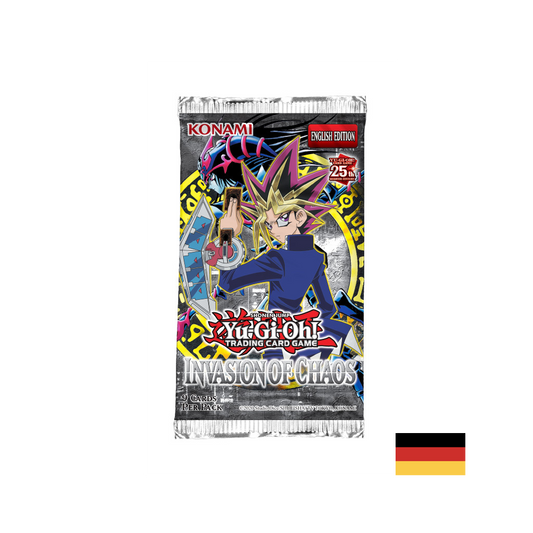 Yu-Gi-Oh! 25TH Anniversary Edition - Invasion of Chaos Booster Deutsch - Box Break / Live Opening