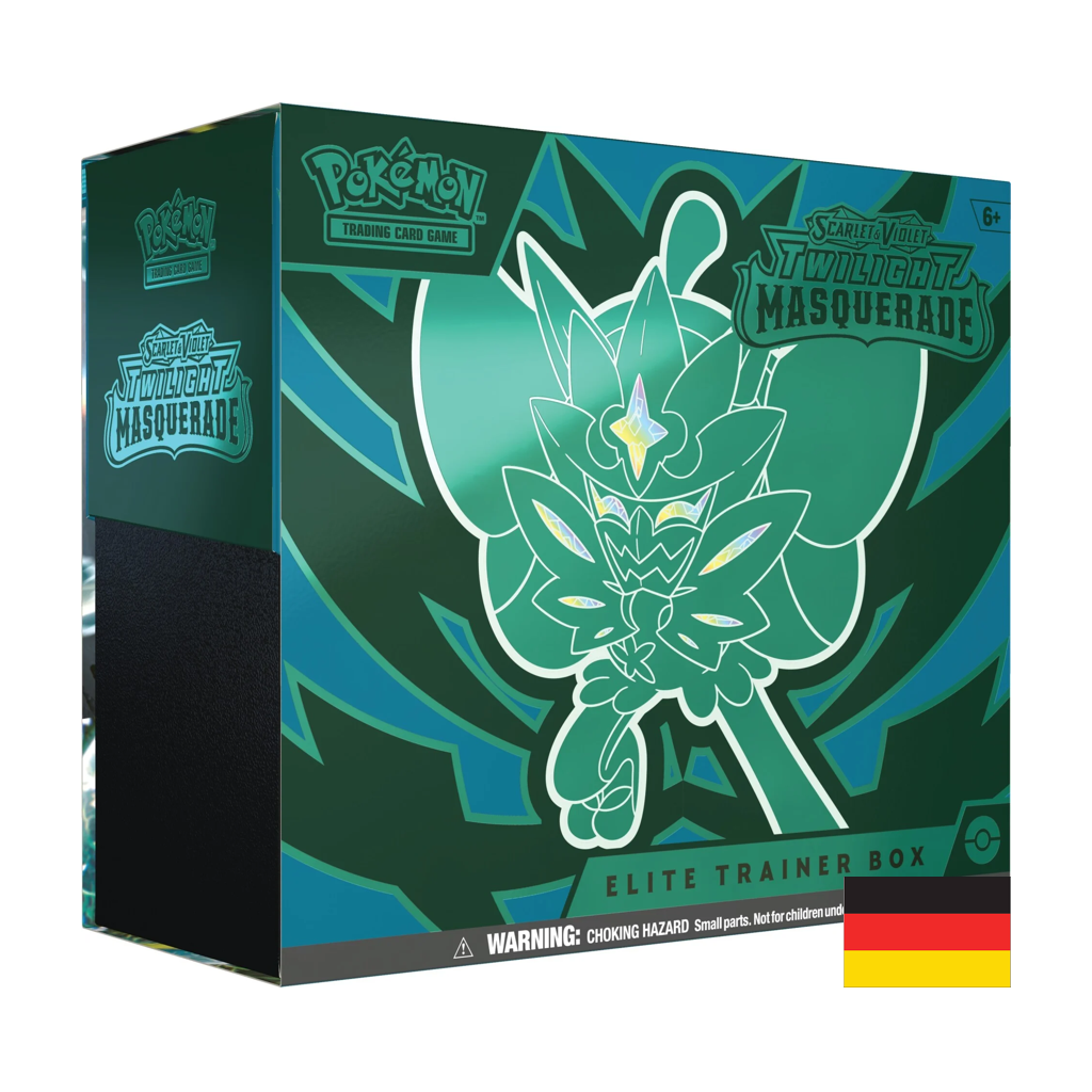 Pokemon Karmesin & Purpur - Maskerade im Zwielicht Top Trainer Box Deutsch ab 24.05.2024
