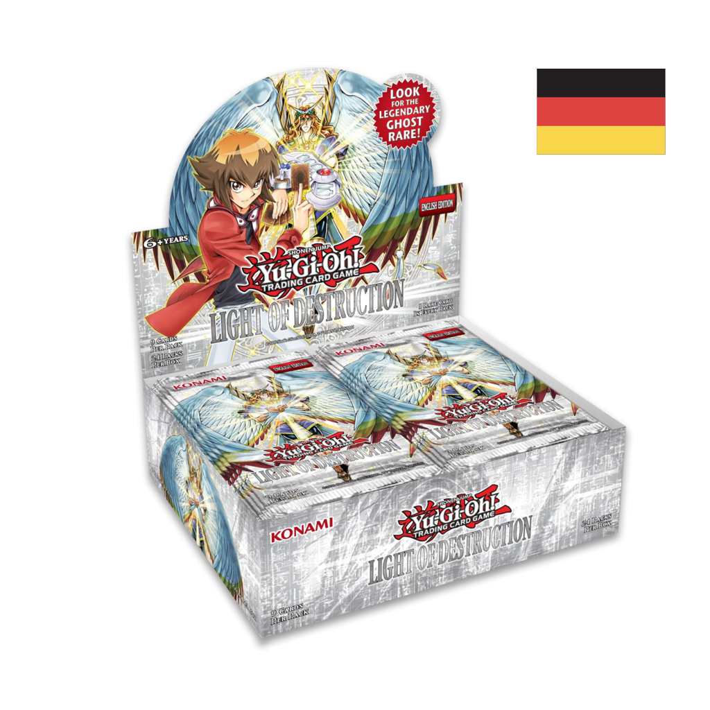 Yu-Gi-Oh! Light of Destruction Booster Display Unlimited / Reprint Deutsch