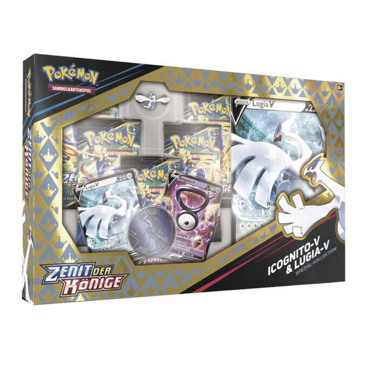 Pokemon SWSH 12.5 - Zenit der Könige Incognito V & Lugia V Spezial Kollektion Deutsch / Lieferung Oktober Softlaunch