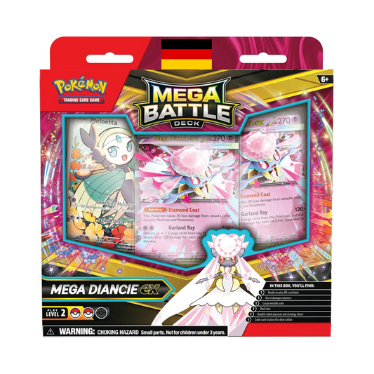 Pokemon Mega Diancie ex Mega Kampfdeck Deutsch