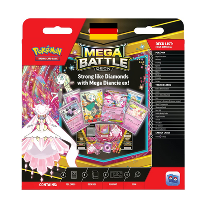 Pokemon Mega Diancie ex Mega Kampfdeck Deutsch