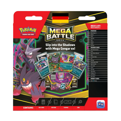 Pokemon Mega Gengar ex Mega Kampfdeck Deutsch