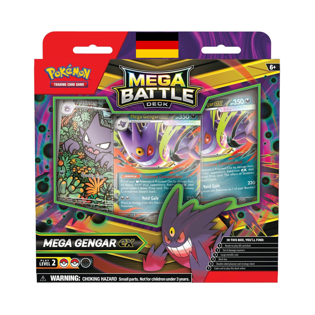 Pokemon Mega Gengar ex Mega Kampfdeck Deutsch