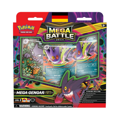 Pokemon Mega Gengar ex Mega Kampfdeck Deutsch