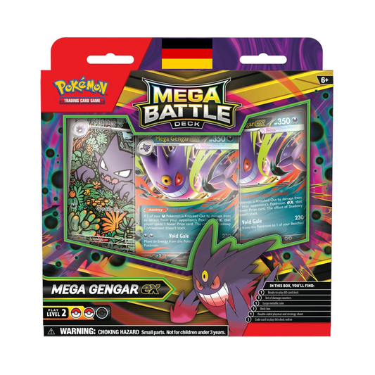 Pokemon Mega Gengar ex Mega Kampfdeck Deutsch