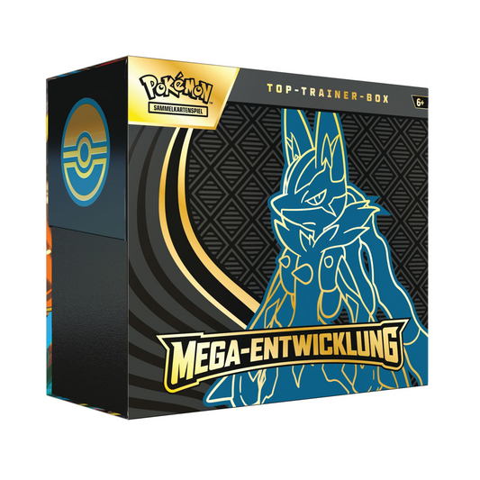 Pokemon Mega Entwicklung Mega Lucario Top Trainer Box Deutsch