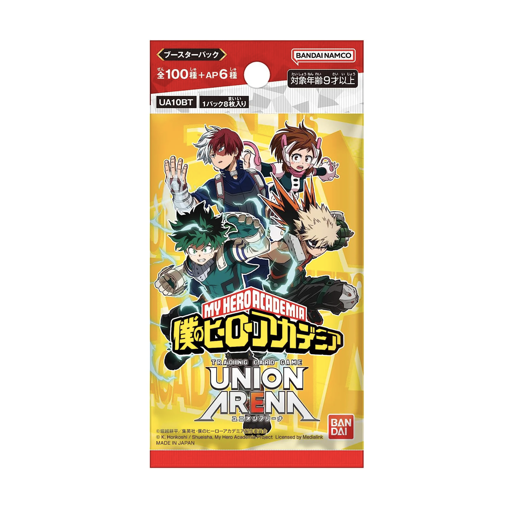 BANDAI Union Arena My Hero Academia Display Japanisch