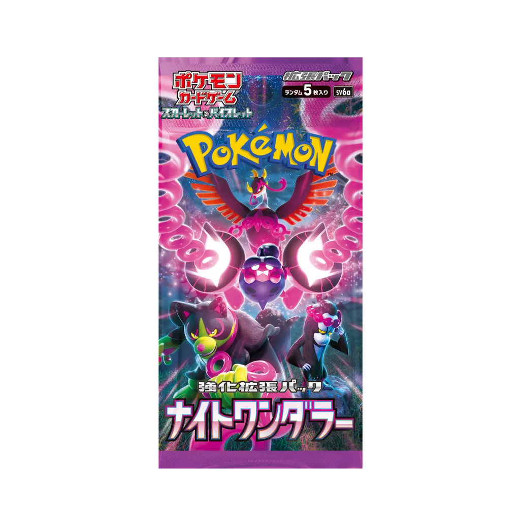 Pokemon Night Wanderer sv6a Booster Japanisch