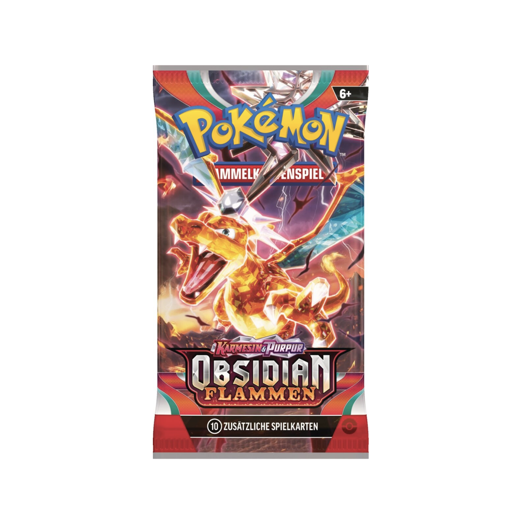 Pokemon Karmesin & Purpur - Obsidian Flammen Booster Deutsch