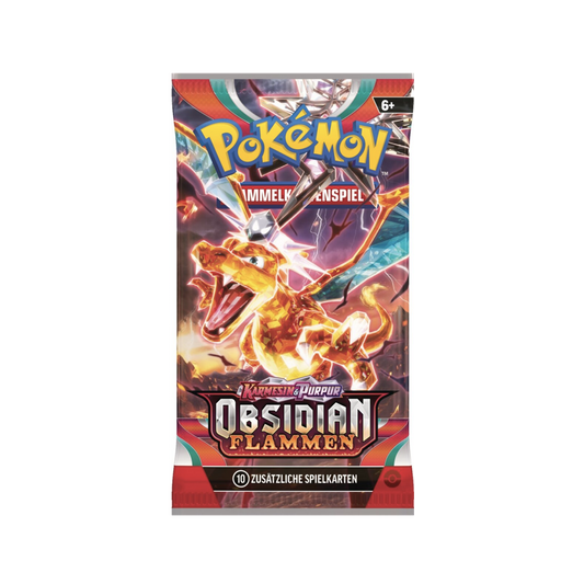 Pokemon Karmesin & Purpur - Obsidian Flammen Booster Deutsch