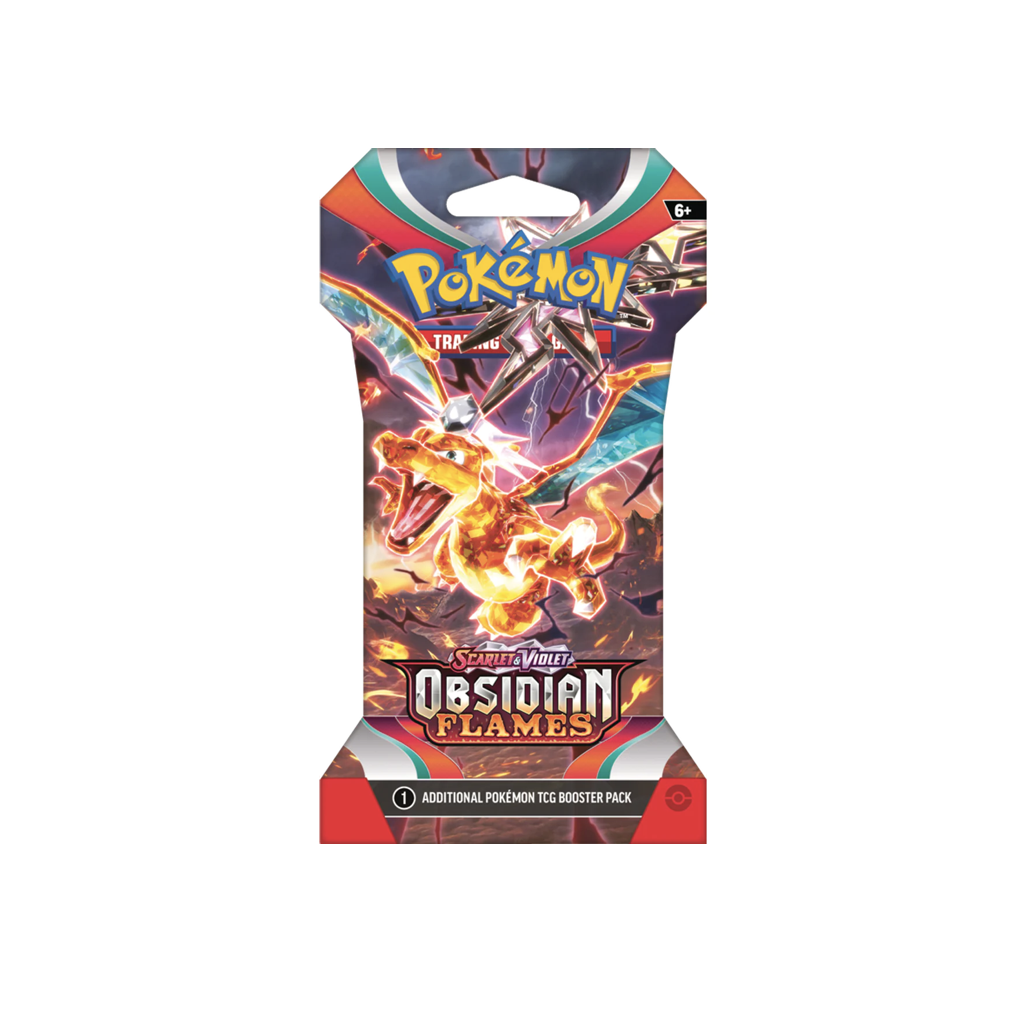 Pokemon Scarlet & Violet - Obsidian Flames Sleeved Booster Englisch