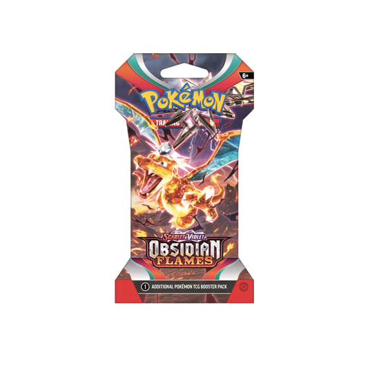 Pokemon Scarlet & Violet - Obsidian Flames Sleeved Booster Englisch