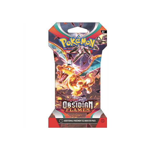 Obsidian Flames Sleeved Booster Englisch - Box Break / Live Opening