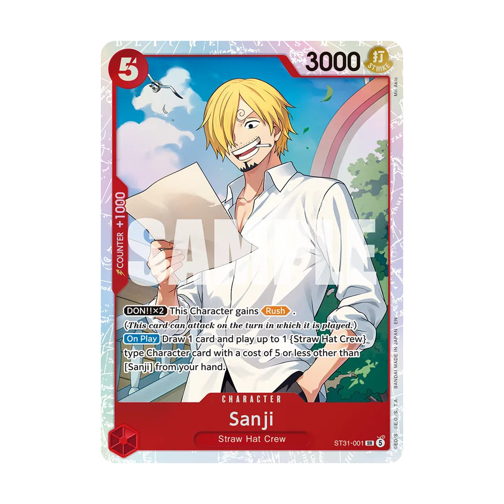One Piece Card Game – Starter Deck – Red Monkey D. Luffy [ST-31]