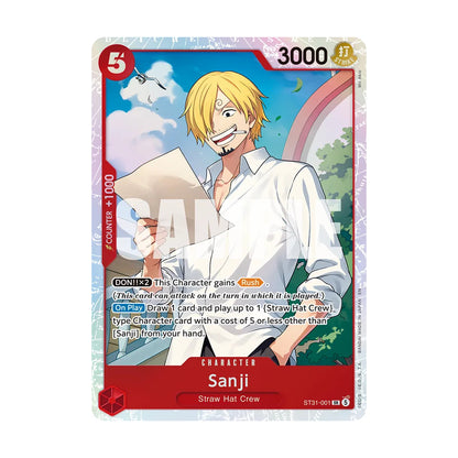 One Piece Card Game – Starter Deck – Red Monkey D. Luffy [ST-31]