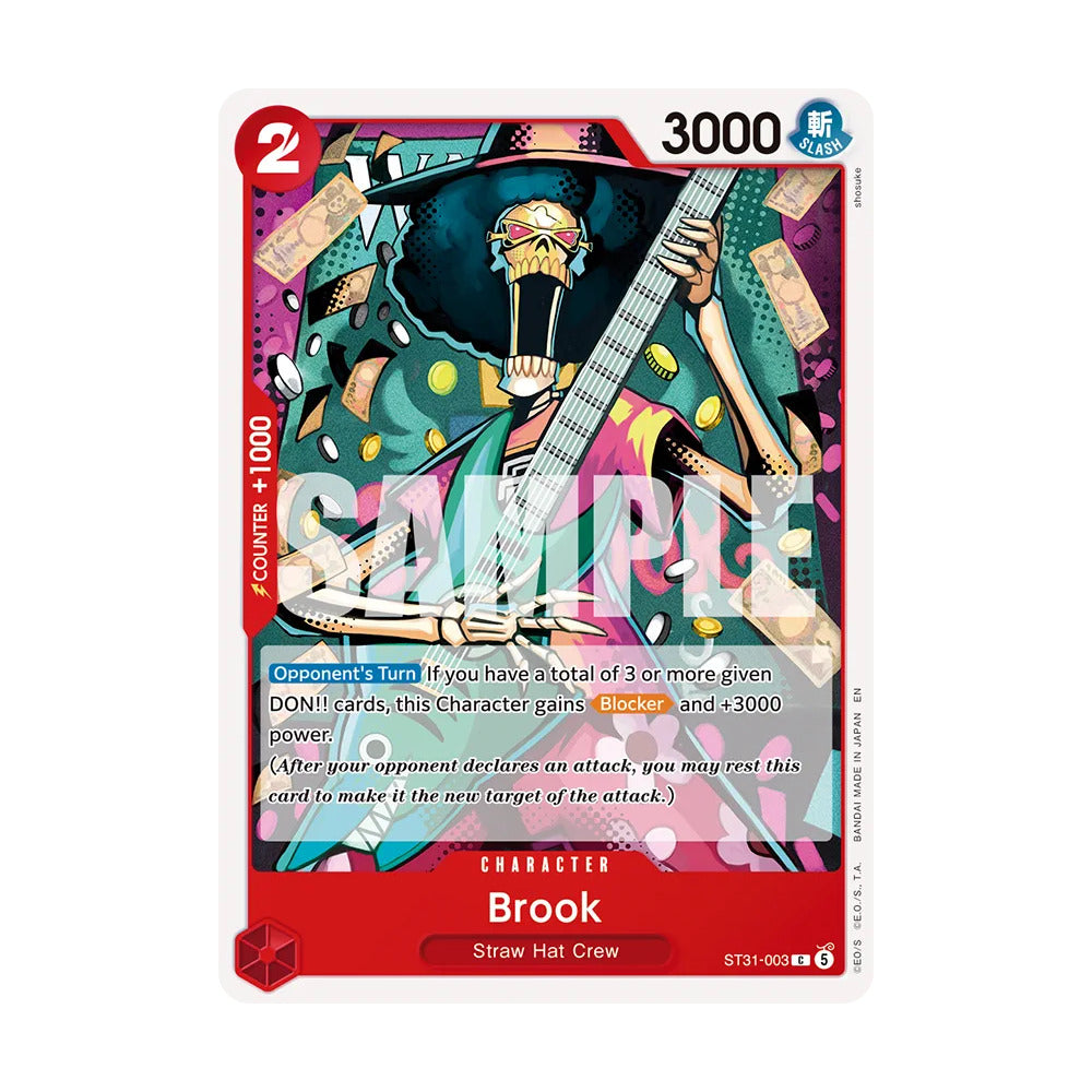 One Piece Card Game – Starter Deck – Red Monkey D. Luffy [ST-31]