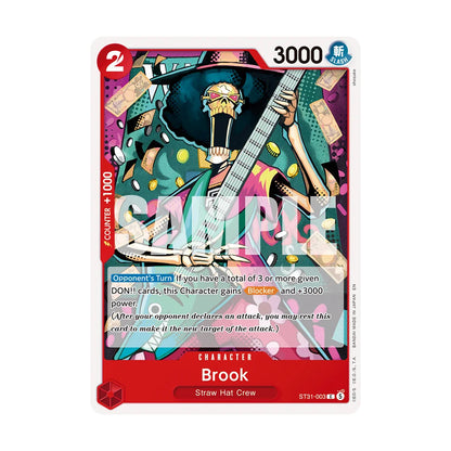 One Piece Card Game – Starter Deck – Red Monkey D. Luffy [ST-31]