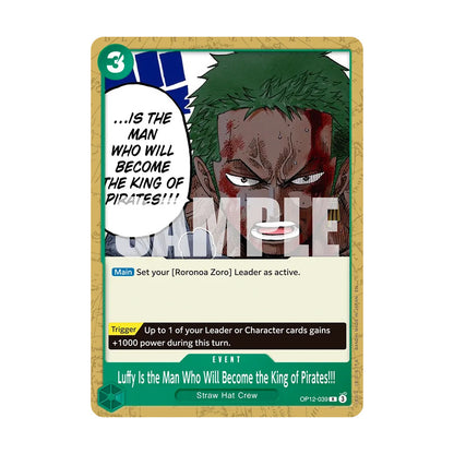 One Piece Card Game – Starter Deck – Green Roronoa Zoro [ST-32]