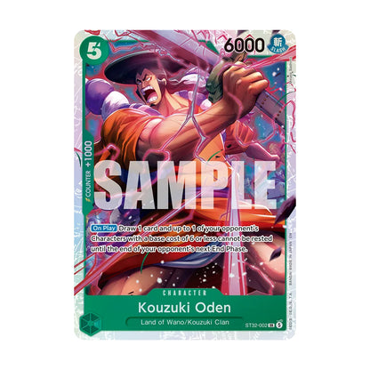One Piece Card Game – Starter Deck – Green Roronoa Zoro [ST-32]