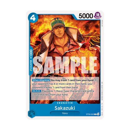One Piece Card Game – Starter Deck – Blue Kuzan [ST-33]