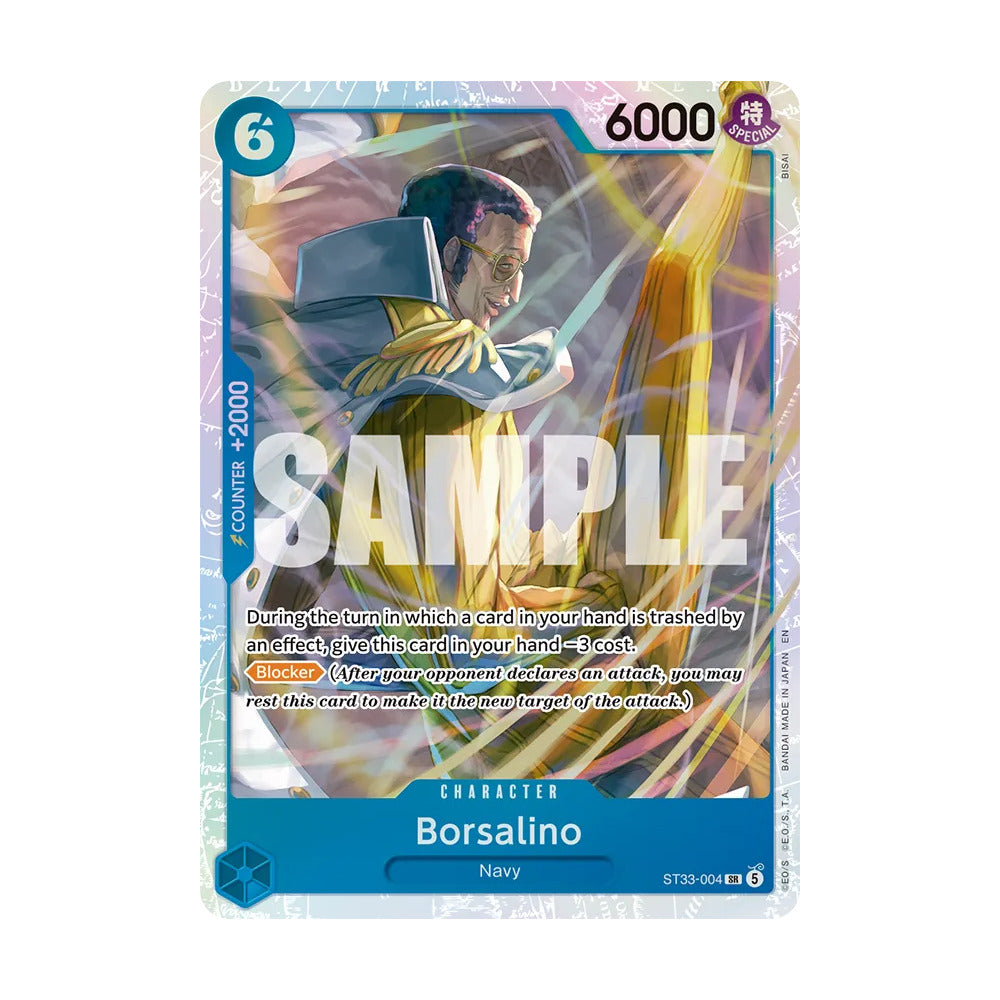 One Piece Card Game – Starter Deck – Blue Kuzan [ST-33]