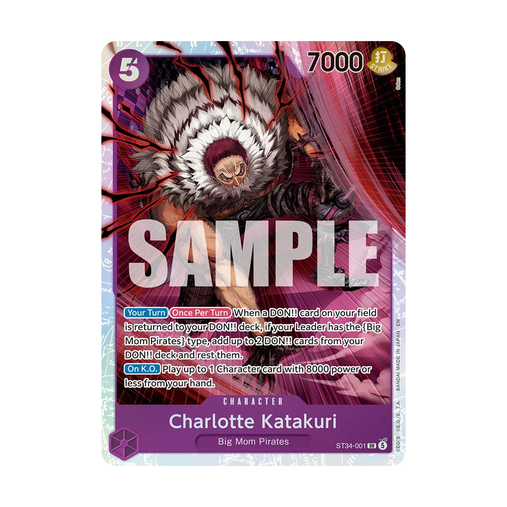 One Piece Card Game – Starter Deck – Purple Charlotte Katakuri [ST-34]
