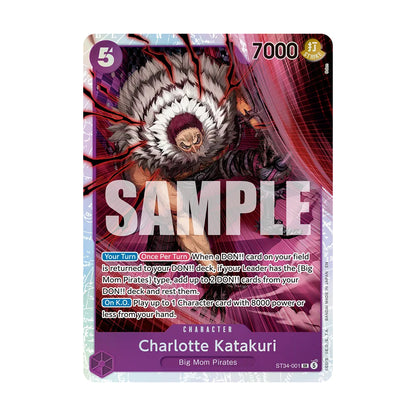 One Piece Card Game – Starter Deck – Purple Charlotte Katakuri [ST-34]