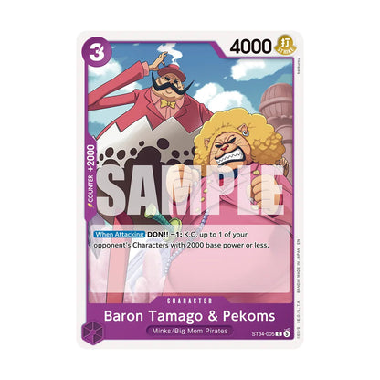 One Piece Card Game – Starter Deck – Purple Charlotte Katakuri [ST-34]