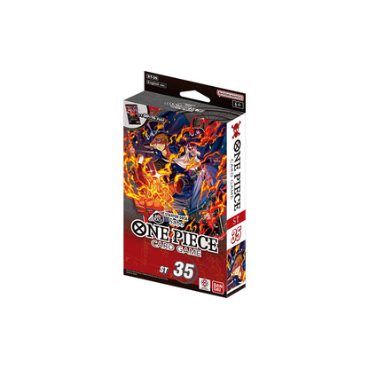 One Piece Card Game – Starter Deck – Red/Black Sabo [ST-35]